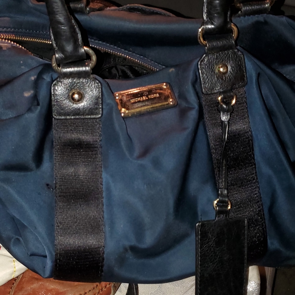 Michael Kors Nylon Weekender Bag